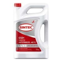 Антифриз A-40 Sintec LUX G12+ (красный) (АКЦИЯ 10кг по цене 8кг) 990581