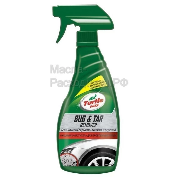 6539FG (53648) Очиститель битумных пятен и следов насекомых Bug & Tar Remover (500 мл) Turtle Wax