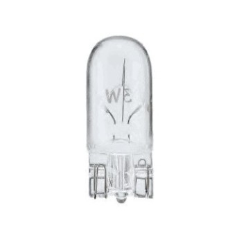 Автолампа W3W (3W) W2,1x9,5d стеклянный цоколь 24V 2841 4008321094728 OSRAM (комплект 10 шт)