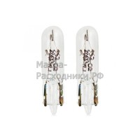 Автолампа 2721-02B (1,2W) W2x4,6d стеклянный цоколь (блистер) 12V 2721-02B 4050300925769 OSRAM (комплект 2 шт)