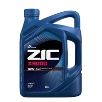 Масло моторное ZIC X5000 10W-40 (6л) 172658