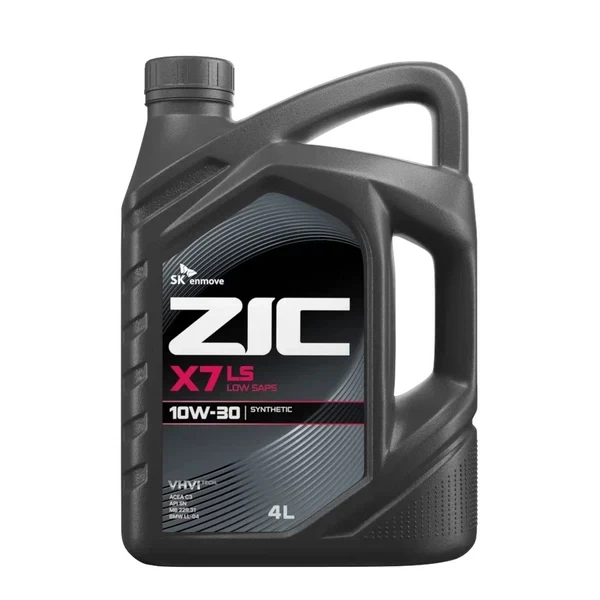 Масло моторное ZIC X7 LS 10W-30 (4л) 162649