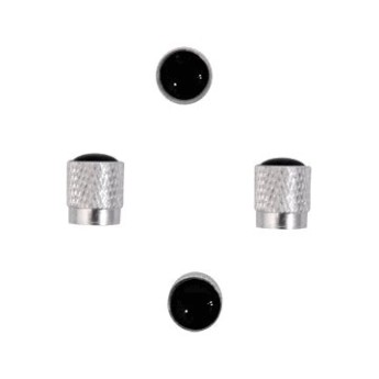 KIOKI Колпачки на ниппель (черные) блистер CA58