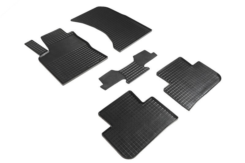 Резиновые коврики с рисунком "сетка" PORSCHE MACAN I rest 2019-н.в. (комплект) 96152 SEINTEX