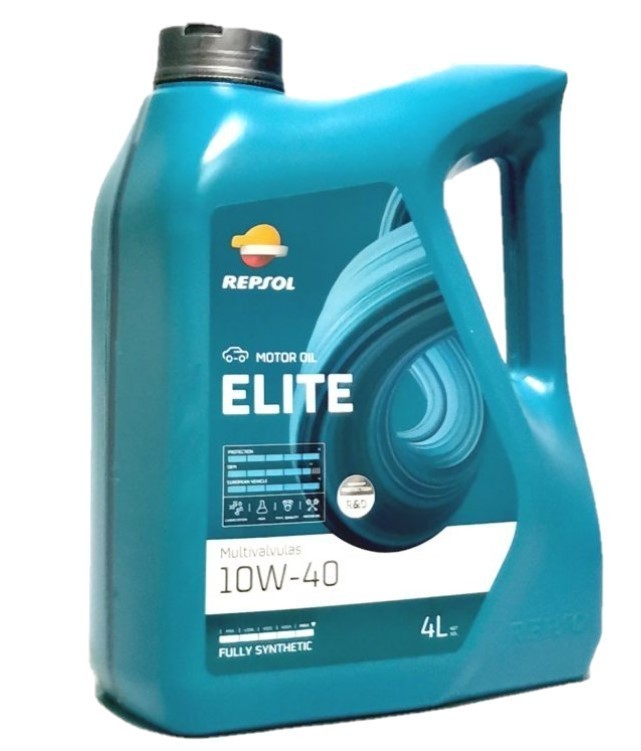 Масло моторное REPSOL ELITE MULTIVALVULAS 10W-40 API SN/CF (4л) 6062R