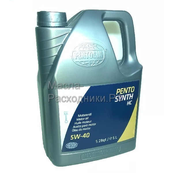 Масло моторное Pentosin Pentosynth HC 5W-40 (5л) 1090216