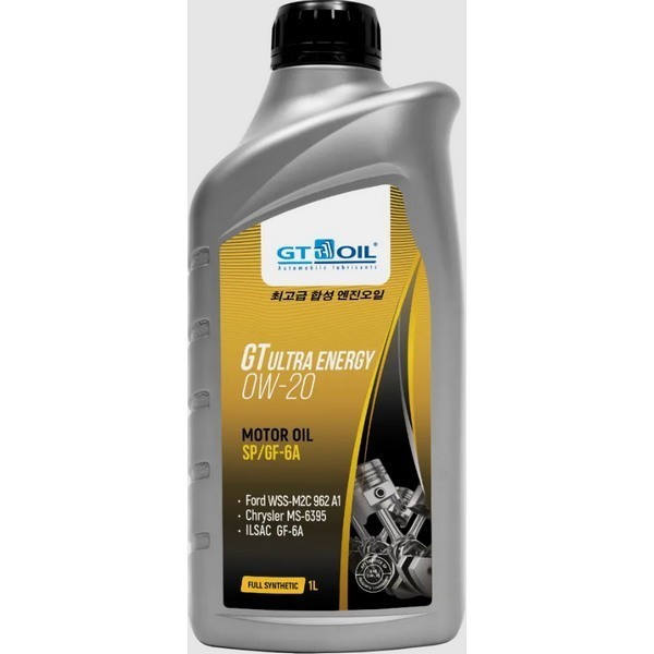 GT OIL ULTRA ENERGY 0W-20 SP GF-6A Масло моторное (1л) 8809059408896