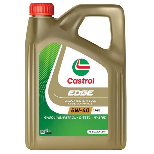 Масло моторное Castrol EDGE 5W-40 A3/B4 (4л) 15BA5D