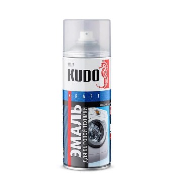 Эмаль для бытовой техники 1311 KUDO (белая) (520 мл) KU1311