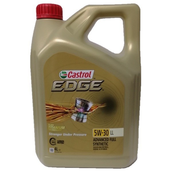 Масло моторное Castrol EDGE 5W-30 LL (4л) 15669A