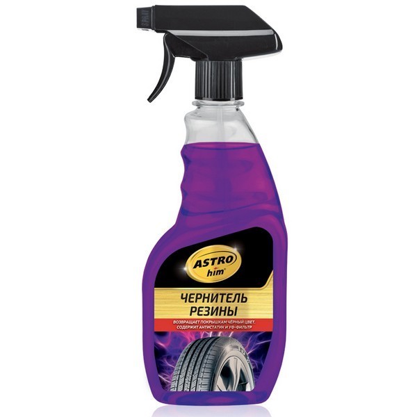 AC-267 ASTROhim Чернитель покрышек, спрей 500 мл