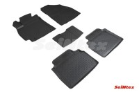 Резиновые коврики с высоким бортом Hyundai Elantra VII (CN7) 2020-н.в. (комплект) 96157 SEINTEX