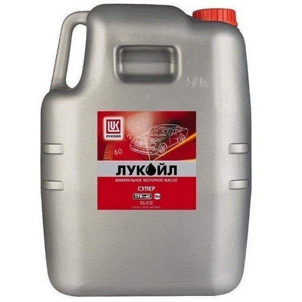 Масло моторное ЛУКОЙЛ Супер 15W-40 (50л) 14917