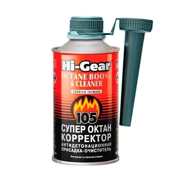 HG3306 Hi-Gear СуперОктан на 60л 325мл (увеличивает на 5-6 ед)