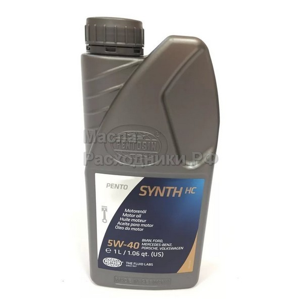 Масло моторное Pentosin Pentosynth HC 5W-40 (1л) 1090117
