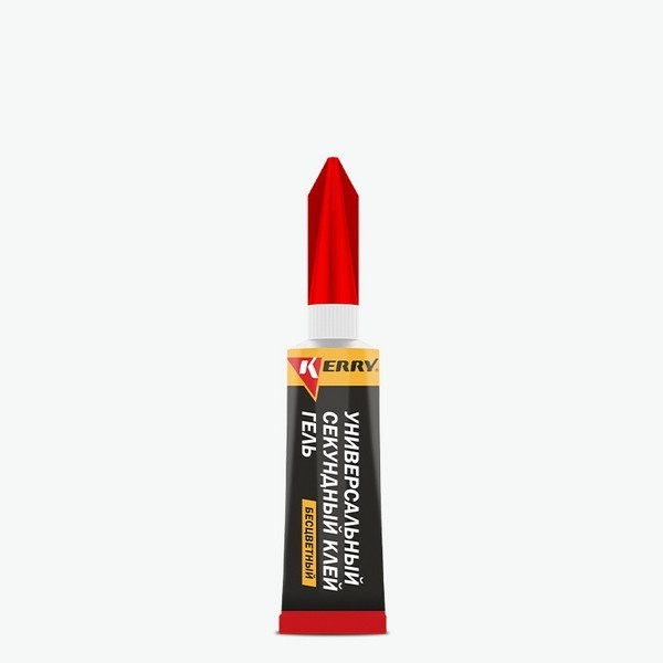 Универсальный секундный клей-гель SUPER GLUE GEL 3гр KR1532 Kerry