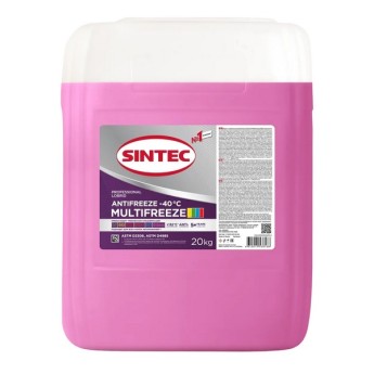 Антифриз A-40 Sintec MULTI FREEZE (20 кг) (АКЦИЯ выгода 20%) 101278