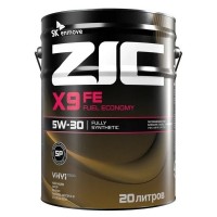 Масло моторное ZIC X9 FE 5W-30 (20л) 192615