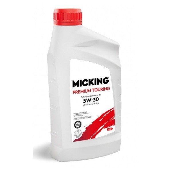 Масло моторное Micking Gasoline Oil MG1 PREMIUM TOURING 5W-30 SN/RC (1л) OIL4073