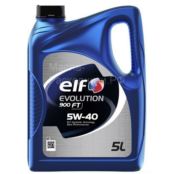 Масло моторное ELF EVOLUTION 900 FT 5W-40 (5л) 213917