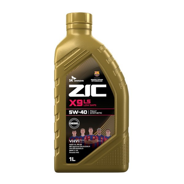 Масло моторное ZIC X9 LS 5W-40 Diesel (1л) 132609