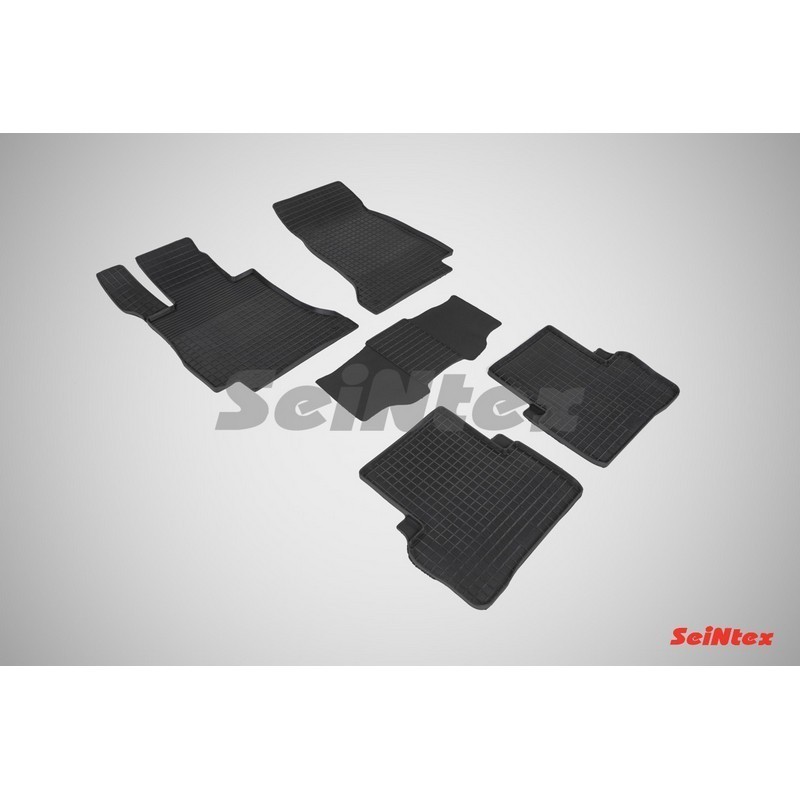 Коврики резиновые с рисунком "Сетка" MERCEDES-BENZ E-Class W213 2016- (комплект) SEINTEX 87519