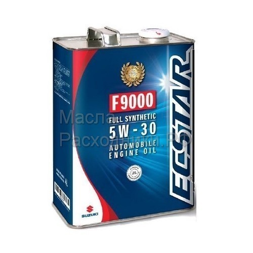 SUZUKI ECSTAR F9000 5W30 SN Масло моторное SN/GF-5 (железо) (4л) 99M0022R02004