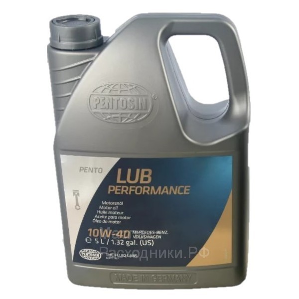 Масло моторное Pentosin Pentolub Perfomance 10W-40 (5л) 1004206