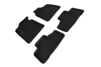 Коврики 3D EVA "РОМБ" Ssang Yong Actyon new 2010-н.в. черные (комплект) 95488 SEINTEX