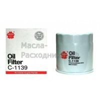 Фильтр масляный C-110/C1139 Sakura (Toyota Corolla, Avensis, Auris, Yaris)