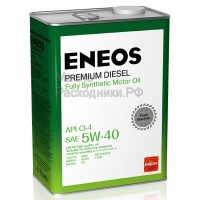 Масло моторное ENEOS Premium Diesel 5W-40 CI-4 (4л) 8809478943077