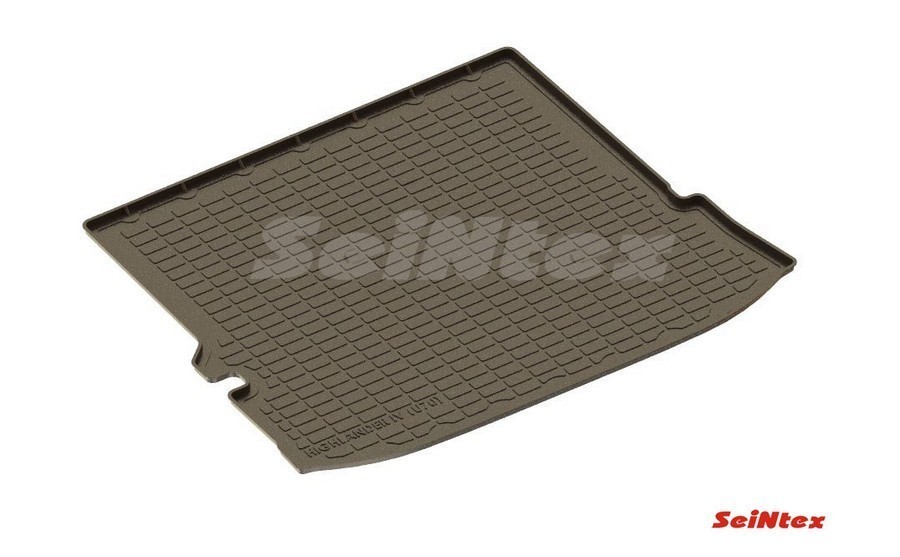 Коврик багажника Toyota Highlander IV 2019-н.в. (полимерный) черный (шт) 95378 SEINTEX