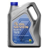 Масло моторное S-oil SEVEN BLUE5 CH-4/SJ 15W-40 (6л) E107927 DRAGON