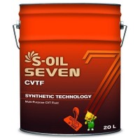 Масло моторное S-oil SEVEN ATF CVTF (20л) E107818 DRAGON