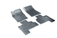 Коврики резиновые с рисунком "Сетка" SSANG YONG ACTYON 2007-2012 (комплект) SEINTEX 00607