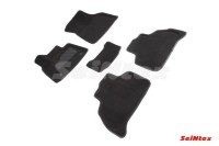 SEINTEX Ворсовые 3D коврики BMW X5 G-05 2018- черные (комплект) 91161