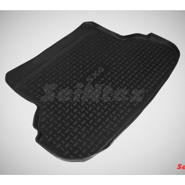 SEINTEX Коврик в багажник SUZUKI SX4 sedan (полимерный) черный (шт) (2006-) 01365