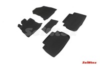 SEINTEX Коврики SUBARU FORESTER V с высоким бортом (комплект) 90324 (2018-) + перемычка