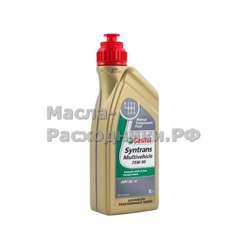 Масло трансмиссионное Castrol Syntrans Multivehicle 75W-90 (1л) 154FA3