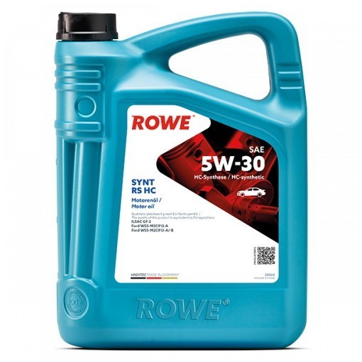 ROWE HIGHTEC SYNT RS 5W-30 HC GF-2 Моторное масло (5л) 20024005099