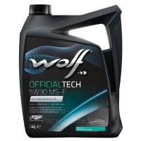 WOLF OFFICIALTECH 5W-30 MS-F A5/B5 SL/CF Масло моторное (4л) 8308710