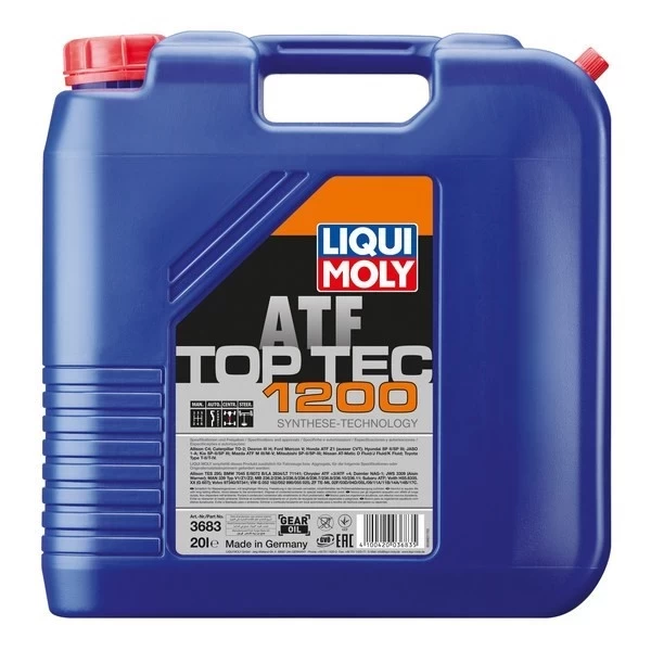 Жидкость для АКПП и гидросистем Liqui Moly Top Tec ATF 1200 (20л) 3683