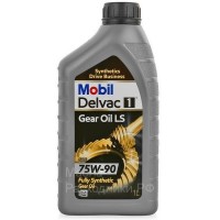 MOBIL DELVAC 1 GEAR OIL LS 75W-90 Масло трансмиссионное (1л) 153469