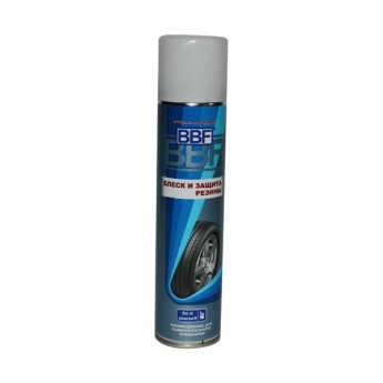 Блеск и защита резины BBF (аэроз) 400мл SA630