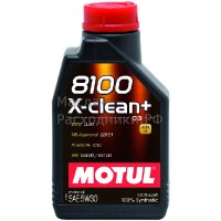 Масло моторное Motul 8100 X-clean + 5W-30 (1л) (VW 504 00 / 507 00) 106376