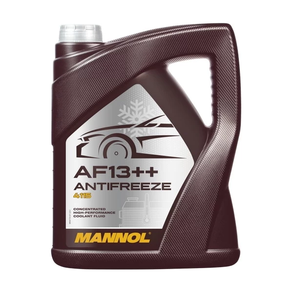 MANNOL 4115 Антифриз AF13++ красный (концентрат) (5л) 41155