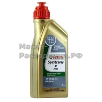 Масло трансмиссионное Castrol Syntrans B 75W (1л) 154F9F