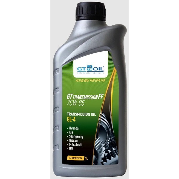 GT OIL Transmission FF GL-4 75W-85 Масло трансмиссионное (1л) 8809059407790
