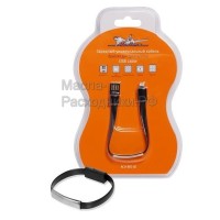 Зарядный универсальный кабель-браслет для Iphone/IPad AIRLINE ACHBRI20