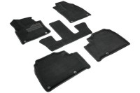 Ворсовые 3D коврики для Hongqi E-HS9 2020-н.в. 99306 SEINTEX